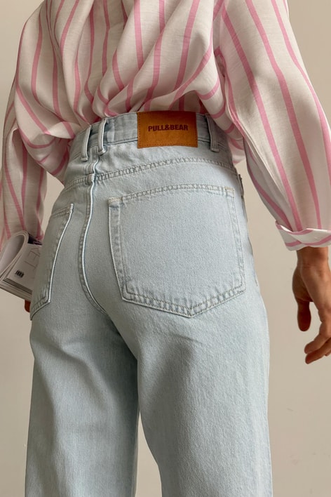 Wide Leg Jean Mavi