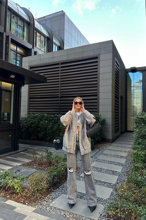 Yırtık Füme PalazzoJean Füme