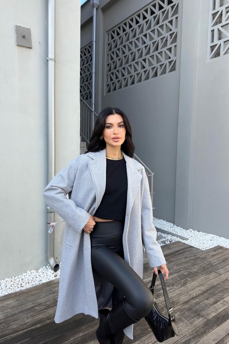 Oversize Trend Kaban Gri