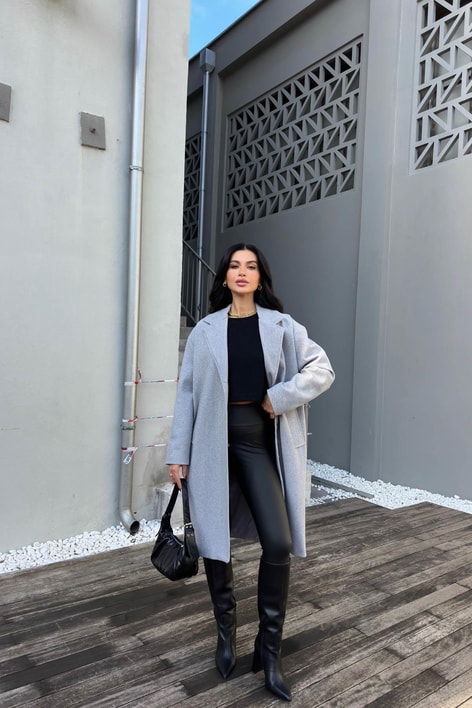 Oversize Trend Kaban Gri