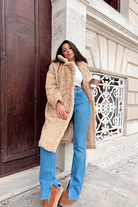 Yumoş Teddy Kaban Bej