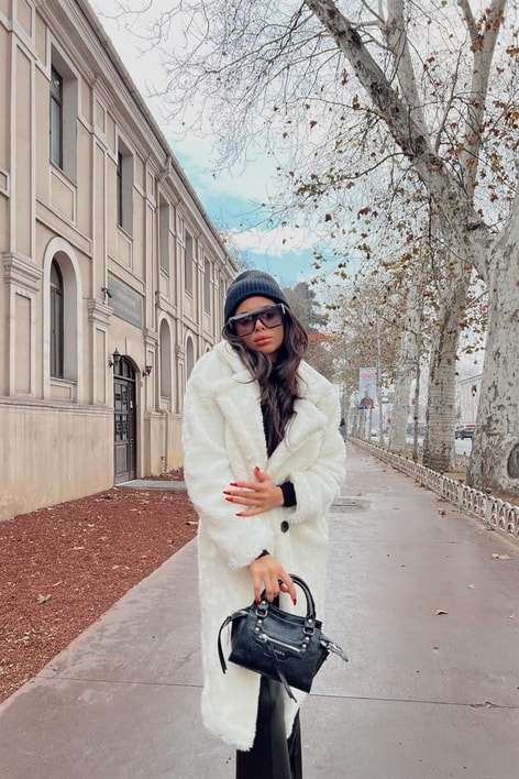 Yumoş Teddy Kaban Beyaz