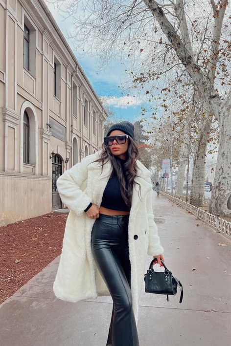 Yumoş Teddy Kaban Beyaz