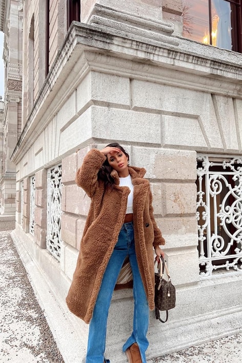 Yumoş Teddy Kaban Kahve