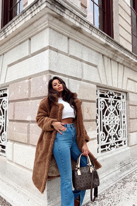 Yumoş Teddy Kaban Kahve