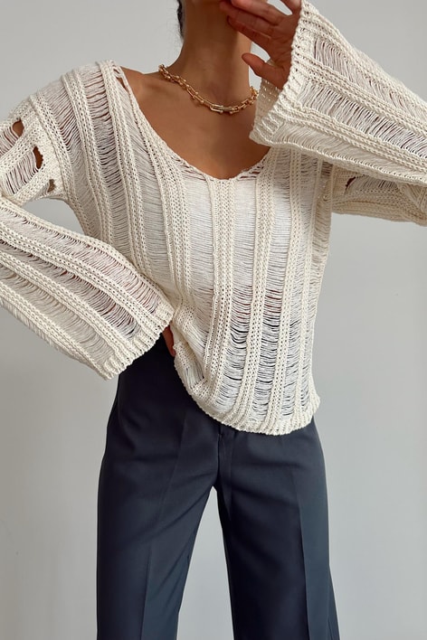 Ajur Tirko Kazak Krem