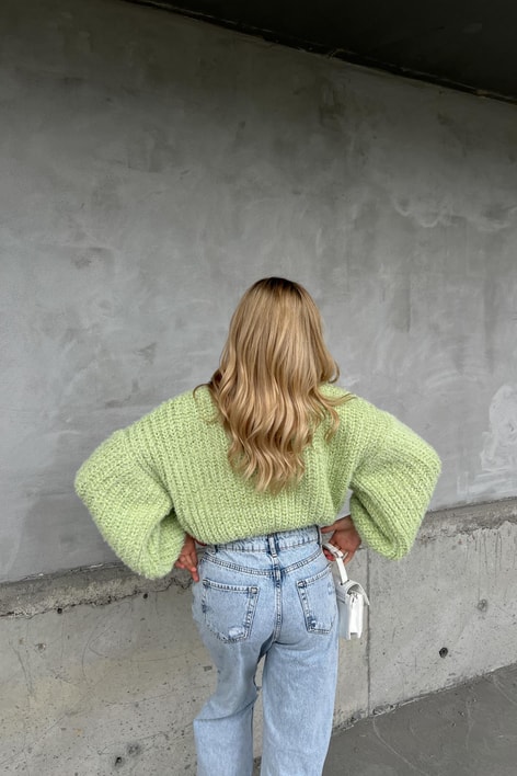 Balon Kol Kılçıl Kazak Fıstık Yeşili