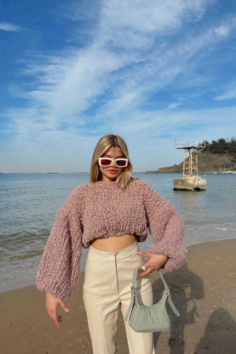 Balon Kol Kılçıl Kazak Vizon