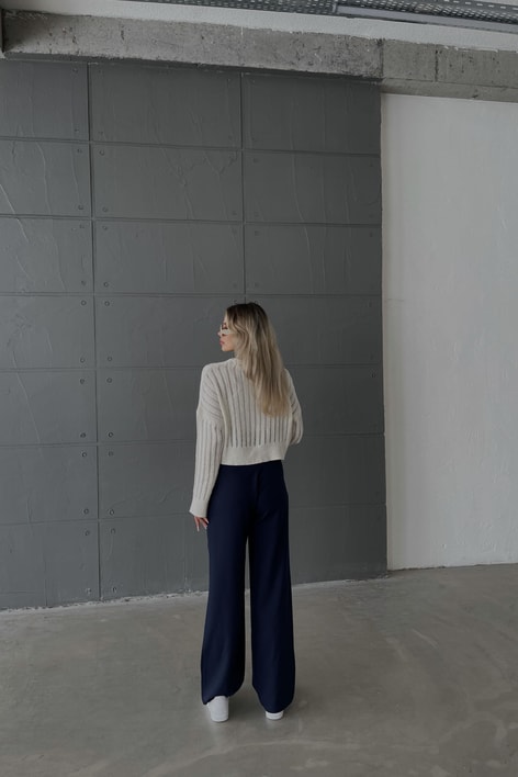 Düşük Kol Betty Kazak Ekru