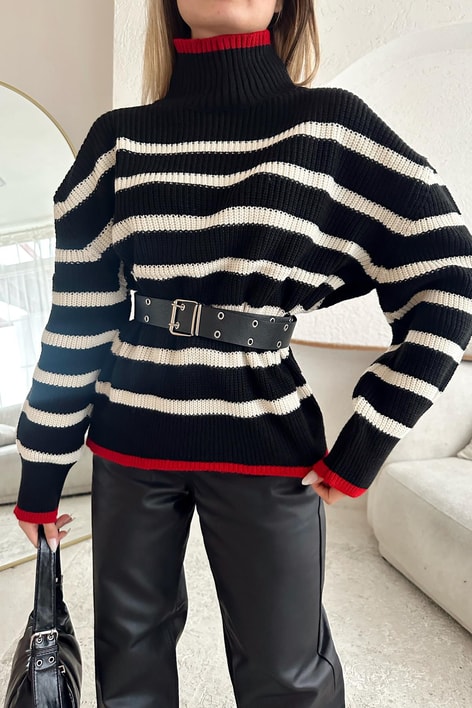 Line Balıkçı Kazak Siyah