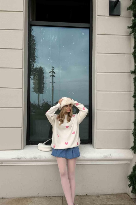 Love Pink Kazak Krem