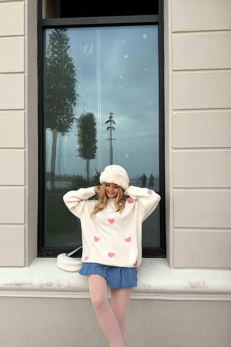 Love Pink Kazak Krem