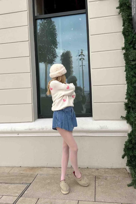 Love Pink Kazak Krem