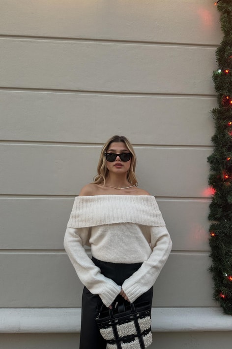 Madonna Yaka Triko Kazak Ekru