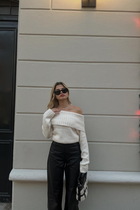 Madonna Yaka Triko Kazak Ekru