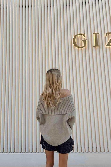 Madonna Yaka Triko Kazak Vizon