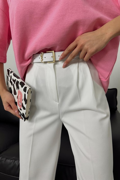 SL  Tokalı Julia Kemer Beyaz