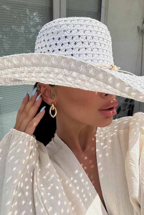 Su Damlası Küpe Gold