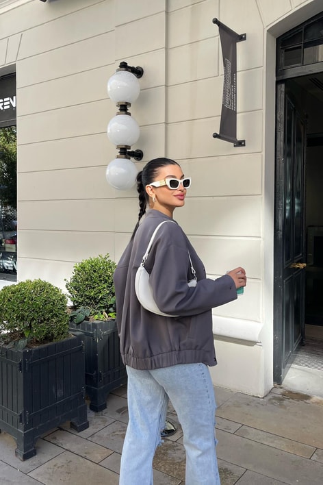 Çıtçıt Casual Bomber Mont Füme