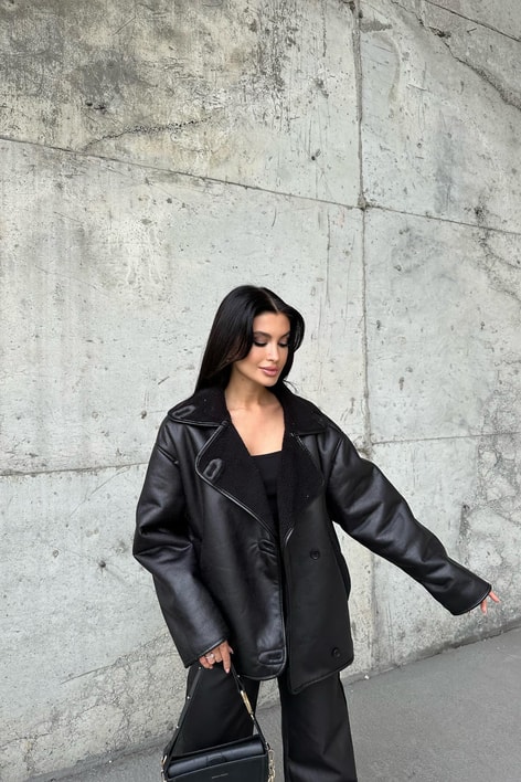 Deri Comfort Mont Siyah