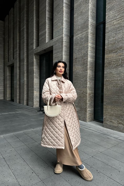 Kapitone Kemerli Maxi Mont Taş