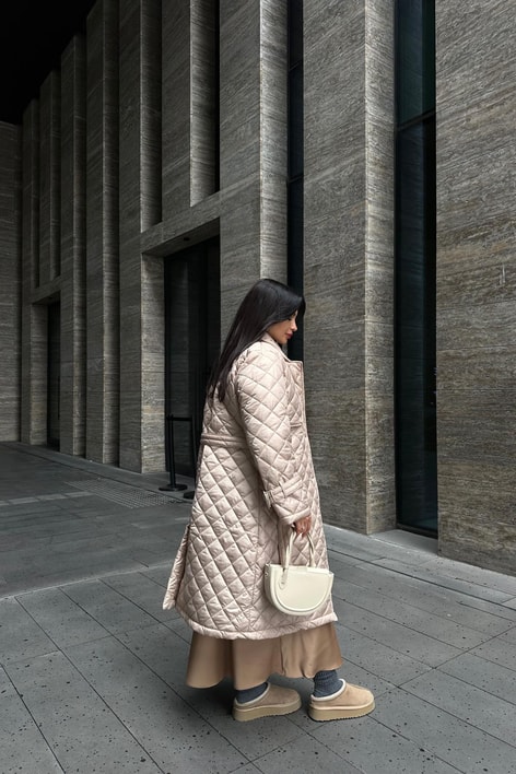 Kapitone Kemerli Maxi Mont Taş