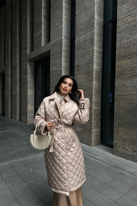 Kapitone Kemerli Maxi Mont Taş