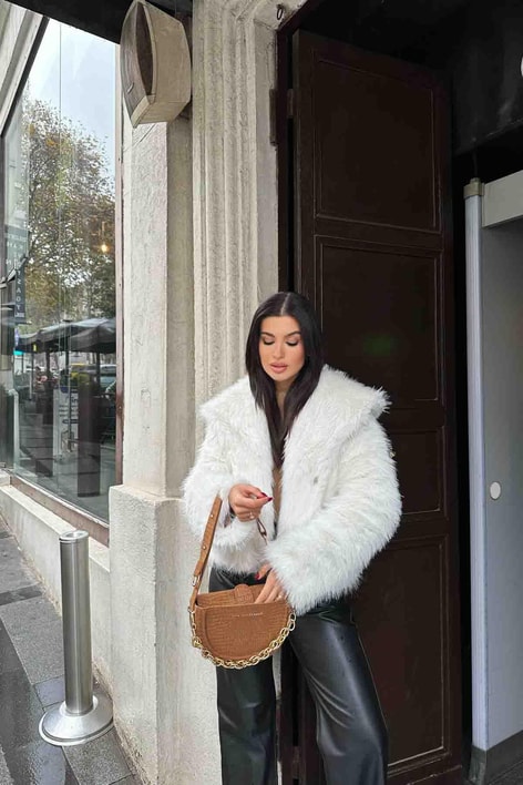 Premium  Suni Kürk Ekru