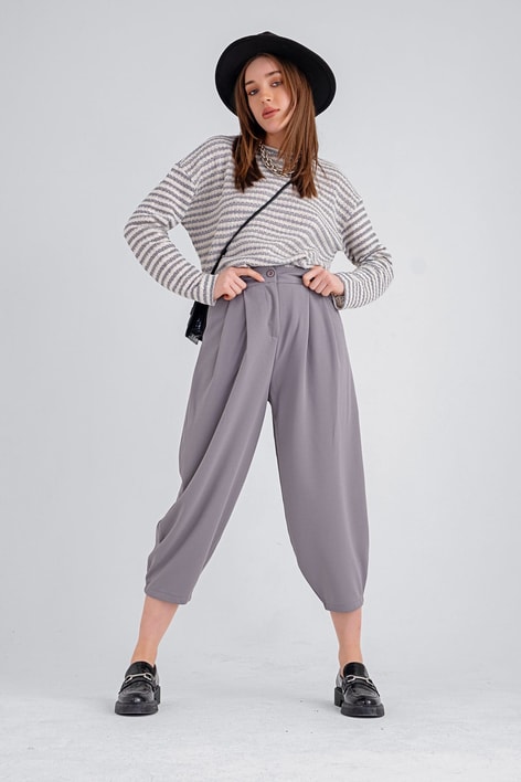 Baggy Pantolon Gri