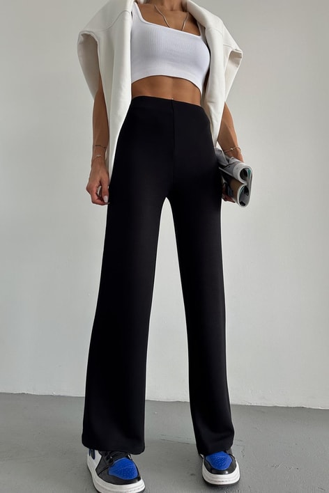 Basic Modal Pantolon Siyah