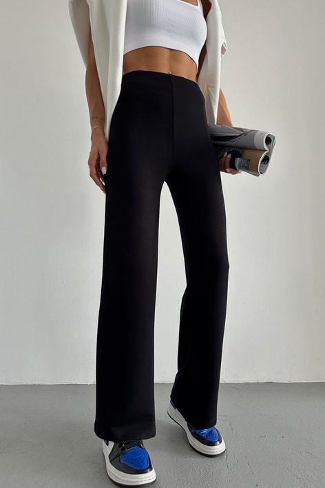 Basic Modal Pantolon Siyah