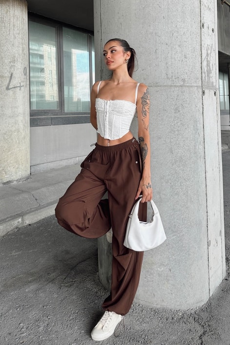 Jogger Trend Pantolon Kahve