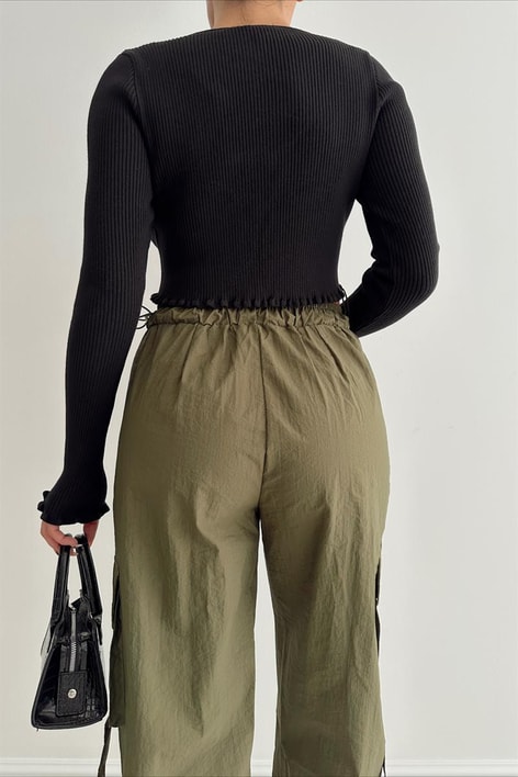 Kargo Jogger Pantolon Haki