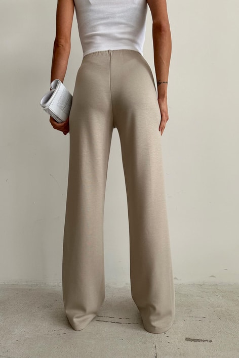 Modal Relax Palazzo Pantolon Bej