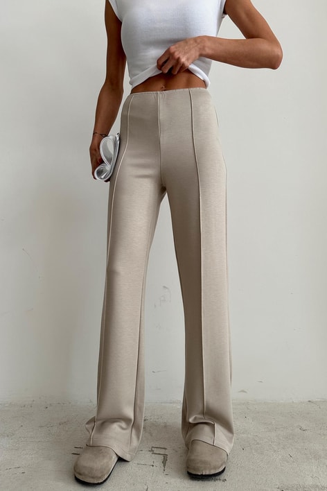 Modal Relax Palazzo Pantolon Bej
