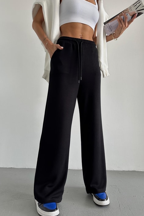 Orj Marka Modal Pantolon Siyah