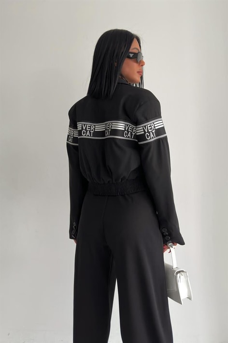 Pensli Carrot Fit Pantolon Siyah