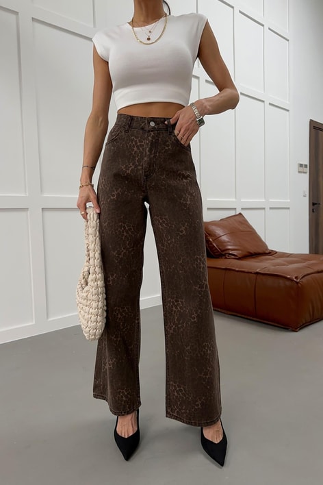 Roof Leopar Jean LEOPAR DESEN