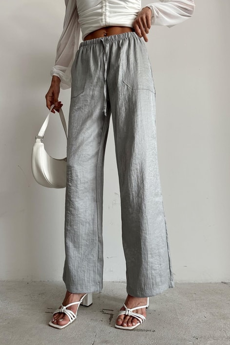 Shine Cepli Pantolon Gri