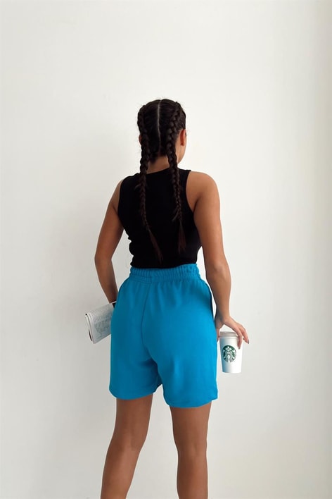 Been Away Şort Mavi