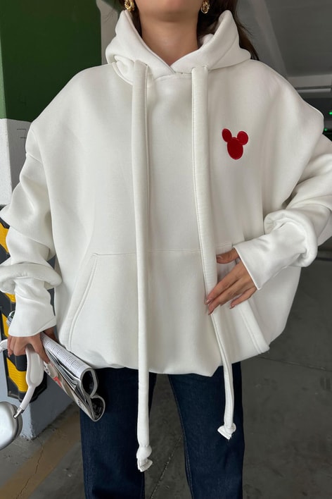 Mickey Sweat Beyaz