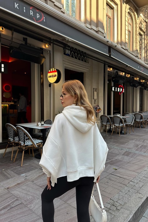 Washington Sweat Beyaz