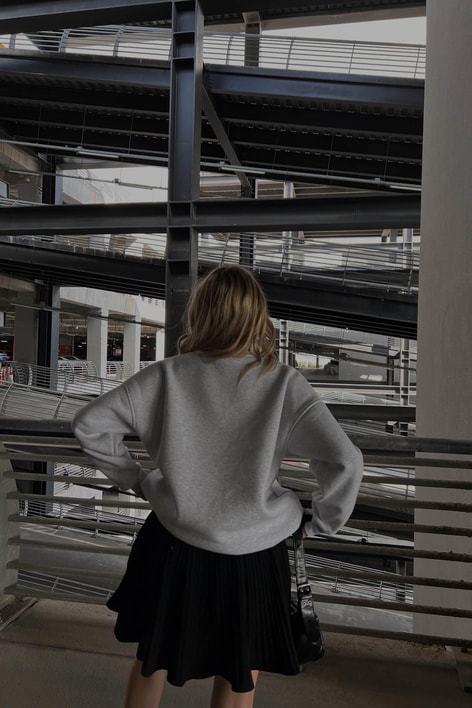 Wısconsın Sweatshirt Gri