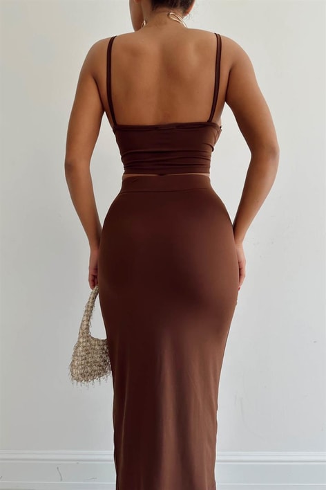 Büstiyerli İkili Takım Kahve