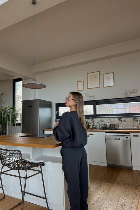 Crop Comfort Takım Antrasit