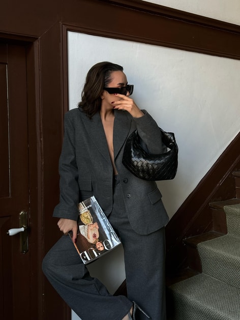 Kaşe Daıly Takım Antrasit