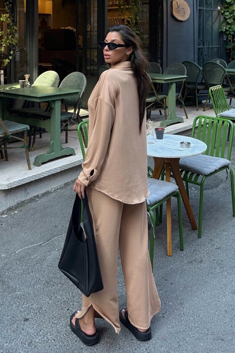 Palazzo Fitilli Comfort Takım Camel