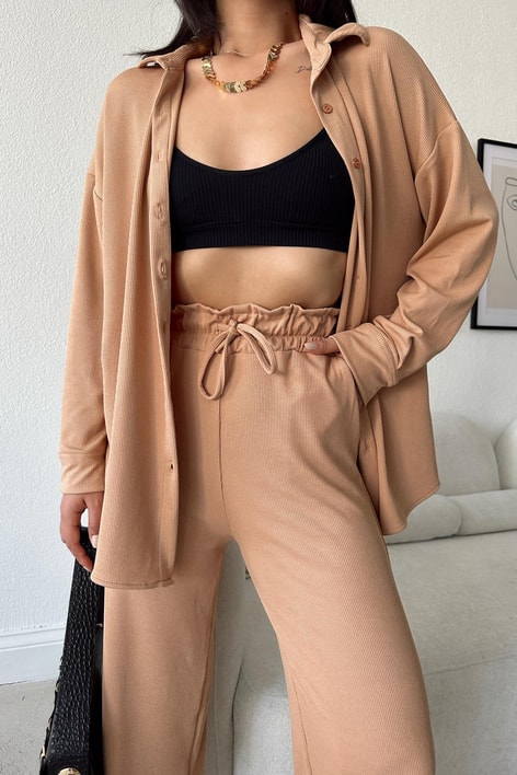 Palazzo Fitilli Comfort Takım Camel