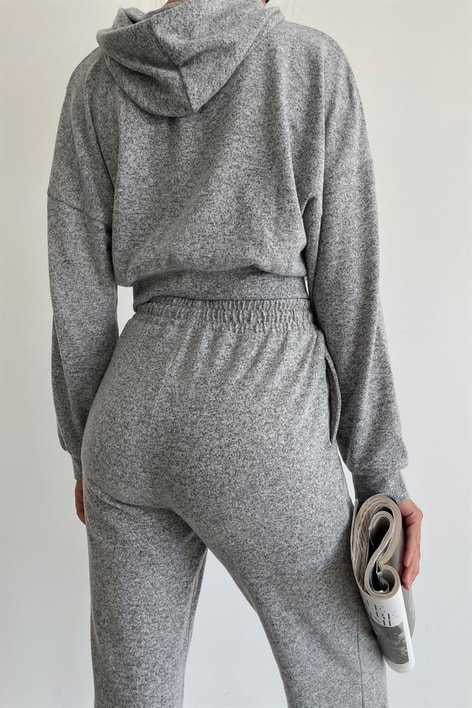 Triko Jogger Comfort Takım Gri