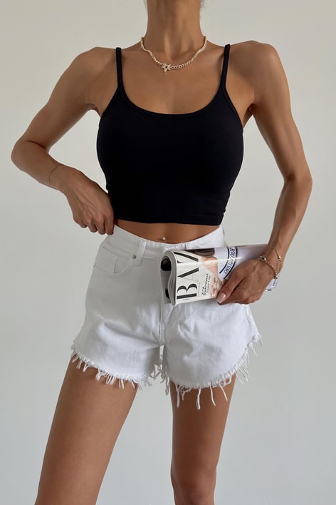 Askılı Bralet Siyah